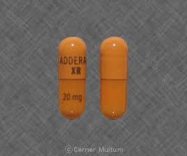 ADDERALL XR 20 mg