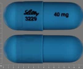 Lilly 3229 40 mg Strattera 40 mg