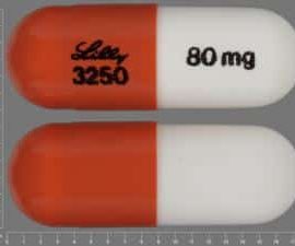 LILLY 3250 80 mg Strattera 80 mg