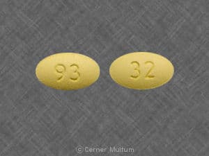 93 32 Oxycodone Hydrochloride Extended Release 40 mg