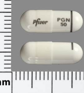 Pfizer PGN 50 Lyrica 50 mg