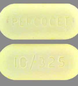 Percocet 325 mg / 10 mg
