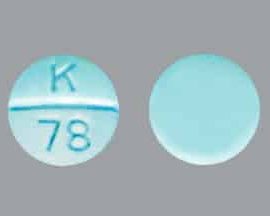 K 78 Phendimetrazine Tartrate 35 mg