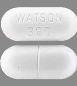 WATSON 387 Hydrocodone 750/7.5 mg