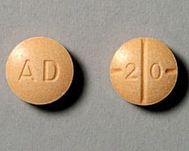 AD 2 0 Adderall 20 mg