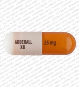 ADDERALL XR 25 mg