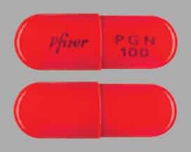 Pfizer PGN 100 Lyrica 100 mg