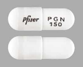 Pfizer PGN 150 Lyrica 150mg