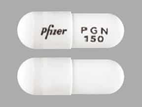 Pfizer PGN 150 Lyrica 150mg