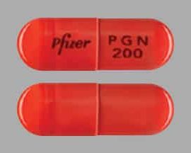 Pfizer PGN 200 Lyrica 200 mg