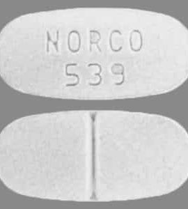 NORCO 539 Norco 325 mg / 10 mg