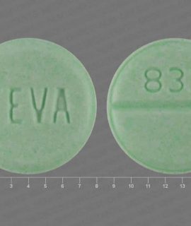 TEVA 833 Clonazepam 1 mg