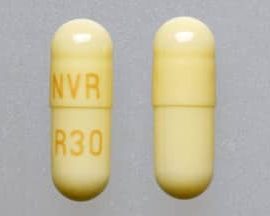 NVR R30 Ritalin LA 30 mg