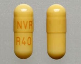 NVR R40 Ritalin LA 40 mg