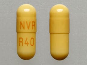 NVR R40 Ritalin LA 40 mg