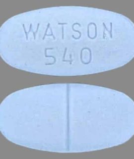 WATSON 540 Hydrocodone 500/10 mg